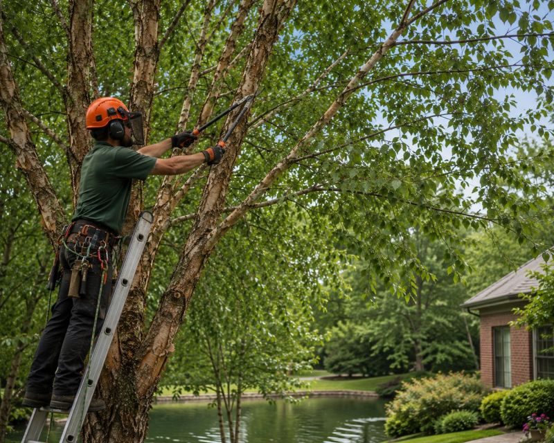Birch Tree Pruning in San Jose, CA