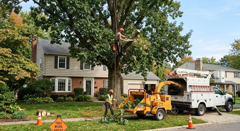 Oak Tree Pruning in Doylestown, PA