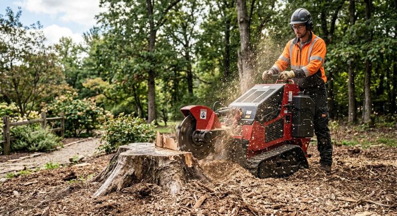 Tree Root Grinding in Aiken, SC